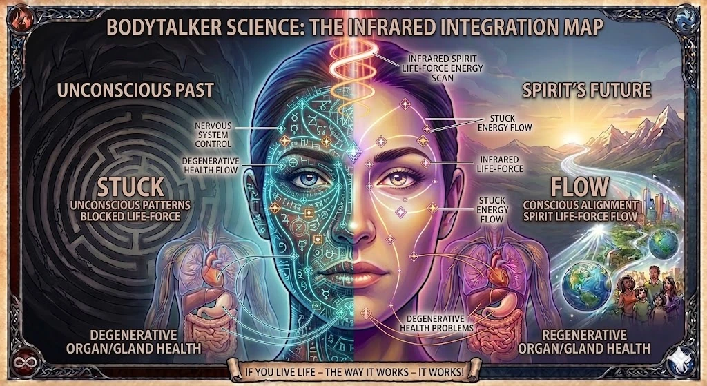 The BodyTalker infrared science visualization
